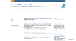 Desktop Screenshot of illinoisiplitigation.com